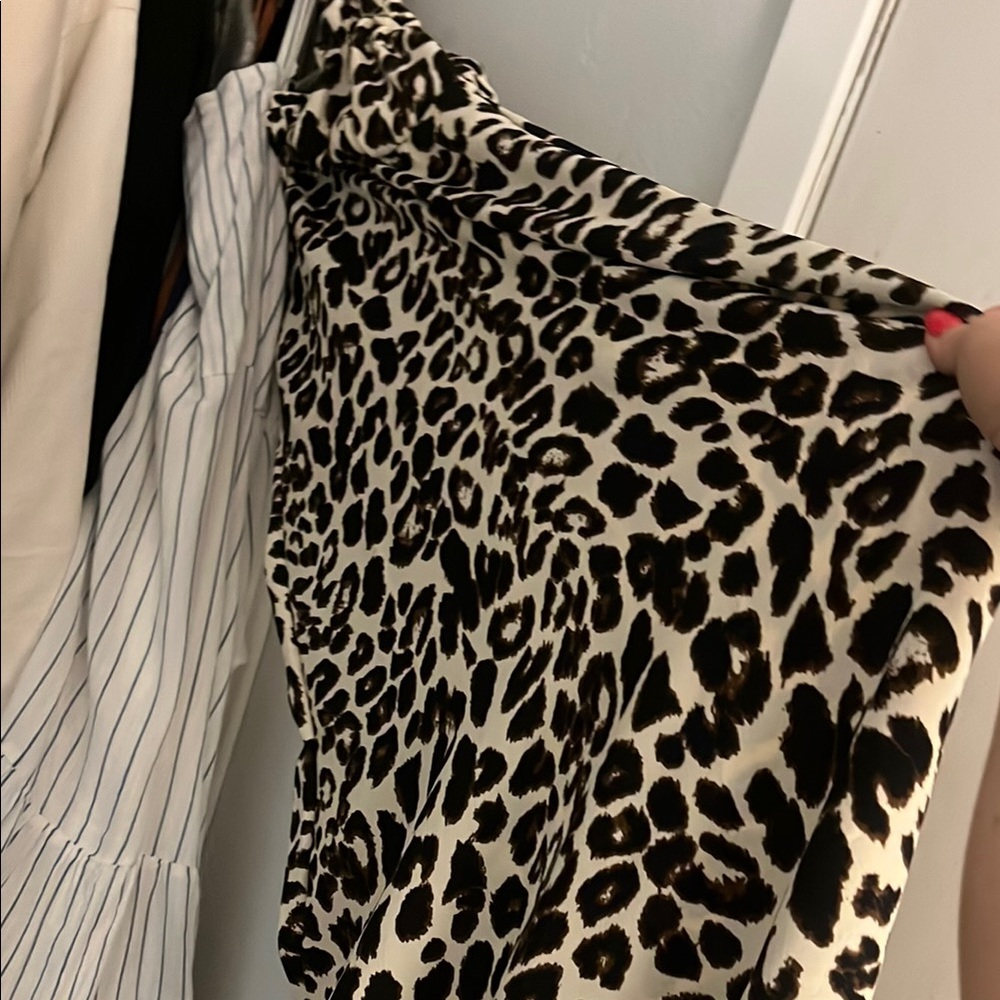 Leopard Print Maxi Dress